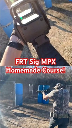 Sig MPX 3 position FRT Course! #shorts