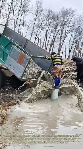 Filling a Well With Gravel: How Backfilling Triggers Freshwater Spring Flow