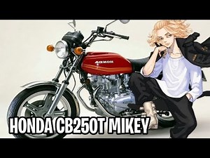 MOTOR HONDA CB250T‼️MIKEY TOKYO REVENGER