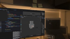 Prototype: Blender real-time mirroring in visionOS