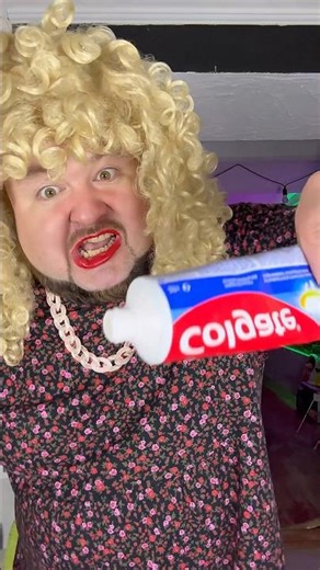 Pranking son with toothpaste 🪥