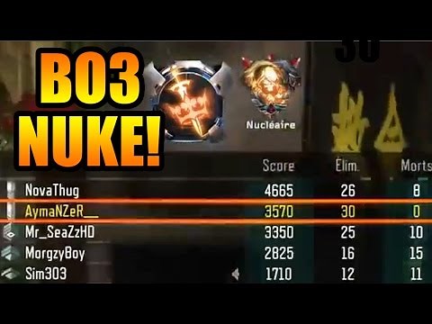COD BO3 Beta "NUCLEAIRE GAMEPLAY"! (1st Black Ops 3 Nuclear FR)