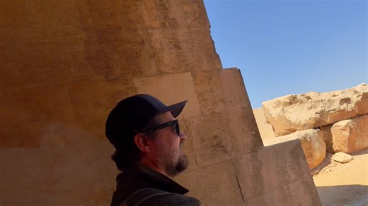 The Dynastic Egyptians plastered over the original pyramid construct in Saqqara?! Did they find this place and scratch their language/art onto it?Is ancient 'Egyptian Blue' paint evidence of industrial scale manufacturing?Support my work with a Like/Comment/Repost