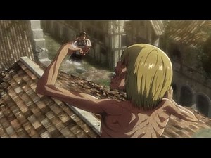 Armin eats Bertholdt - Attack on Titan S3 Episode 18
