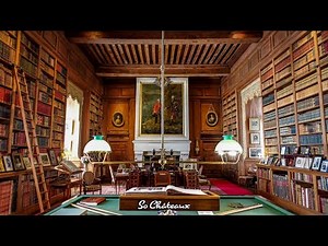 Inside The Amazing Library of Chateau de Serrant in France