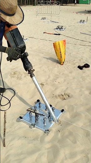 Robust Anchor Plate Installation in Soft Ground Using Inclined Anchor Rods