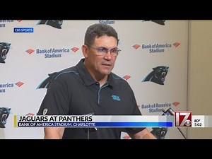 VIDEO: Panthers coach Ron Rivera speaks after win over Jaguars