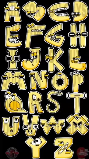 Exploring the Colorful Alphabet Lore in a Creative Twist