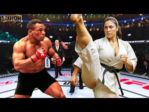 TRUE Mike Tyson vs. Karate Kick Leg REMATCH | EA Sports UFC 5