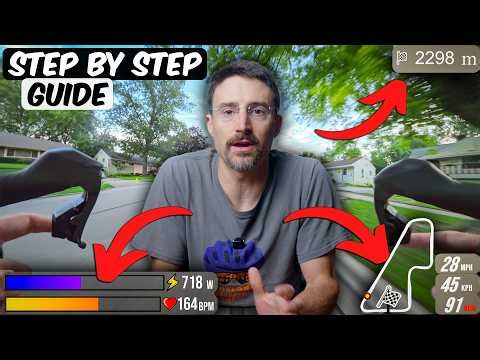 How I make cycling videos with overlays