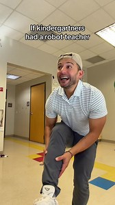 Kindergarten Robot Teacher Circuit Overload