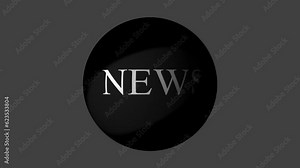 3d rotating news text with a sphere on alpha 4K footage - Alpha - Rotating News element for breaking news, live programs, etc.