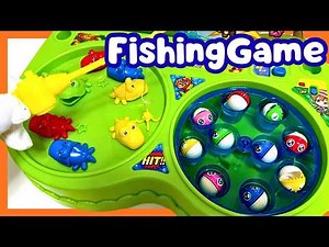 Crocodile Fishing Game unboxing toys review and play 5th 🐟