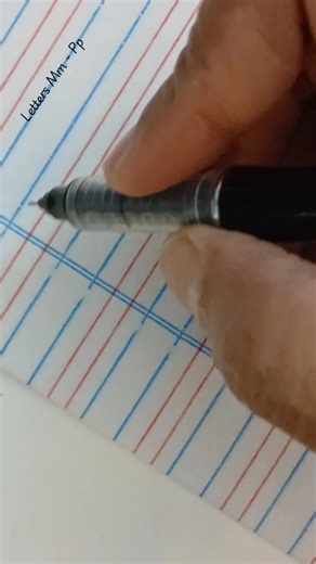 Cursive Handwriting: Letters Mm to Pp