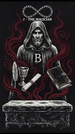 Entry: I The Magician. #theshadowkeytarot #tarotcards #hekateanwitch #witchesoftiktok