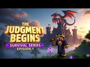 Minecraft 100 Days Survival Challenge – Day 1 Begins! | Epic Survival Series Ep 1