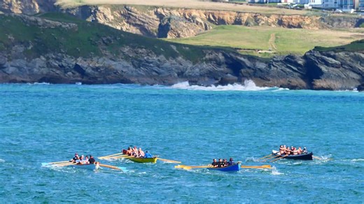 Thrilling Cornish Pilot Gig Racing: Traditional maritime heritage at County Championships 2025, UK