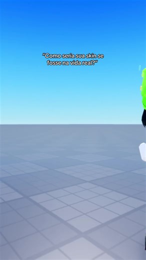 Como seria sua skin de Roblox na vida real?