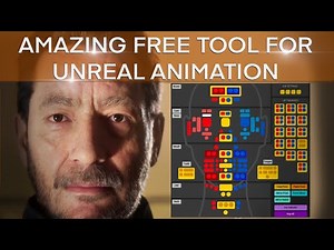 UNREAL Metahuman Face Control Rig Picker (AMAZING tool to help you animate with ease the facial rig)