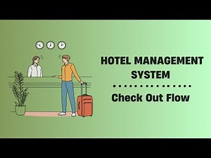 Hotel Management System - Check Out Flow Odoo
