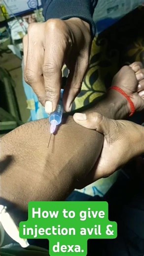 #how to give injection avil & dexamethason#elergy drugs#viral short