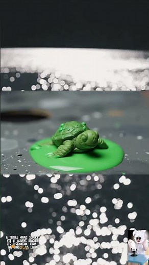 ASMR Turtle Sounds 🐢 | Relaxing Nature & Satisfying Turtle Moments #asmr #shorts