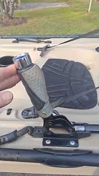 Kayak Electric Motor D.I.Y. Steering Lever Control