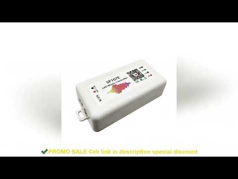 DC5-24V SP107E Bluetooth Music Controller For Individually Addressable 3Pin 4Pin WS2812B WS2811 WS28