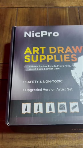 Level up your art game with this all-in-one 58-piece drawing kit! Perfect for beginners or pros. Grab it while it’s on sale! 🎨🔥 #ArtSupplies #DrawingKit #ArtistTools #TikTokMadeMeBuyIt #GiftIdeas