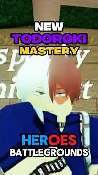 HBG Todoroki Mastery (Heroes Battlegrounds) #heroesbattlegrounds #roblox
