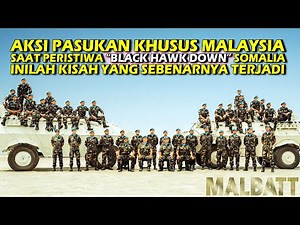 Kisah Nyata‼️ Aksi Pasukan Khusus Malaysia Di Pertempuran Somalia - Alur Cerita Film