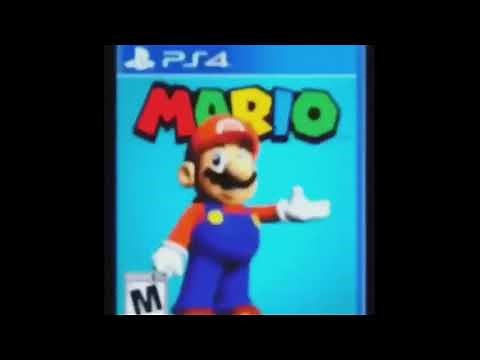 Super Mario On The PS4 (meme)