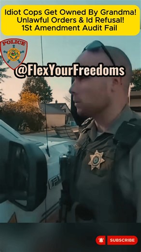 81K views · 2.7K reactions | Idiot Cops Get Owned By Grandma! Unlawful Orders & ID Refusal! 1st Amendment Audit Fail #police #lawsuit #cops #rells | I4nluc4s | Facebook