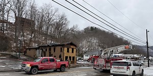 Office building catches fire in Perry Co.