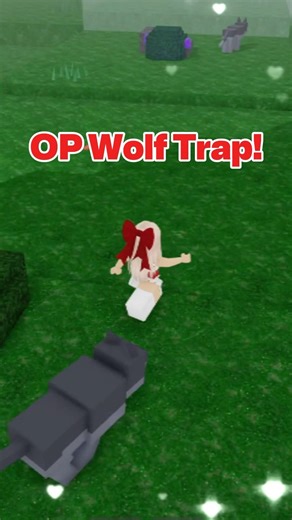 The best Wolf trap in Game😱😱🐺 #roblox #99nightintheforest #robloxedit #gaming #shorts