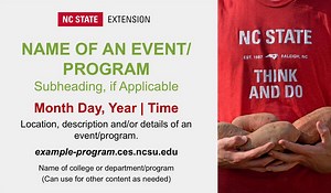 Downloads and Templates - Marketing | NC State Extension