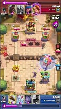 HUGE Comeback vs ALL LEVEL 16s! #clash #clashroyale #clashofclans #bossbandit #hogrider #gaming