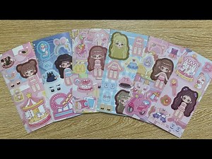 Sprunki Sinner Girls SUS 🩷 | Super Cute DIY Paper Stickers