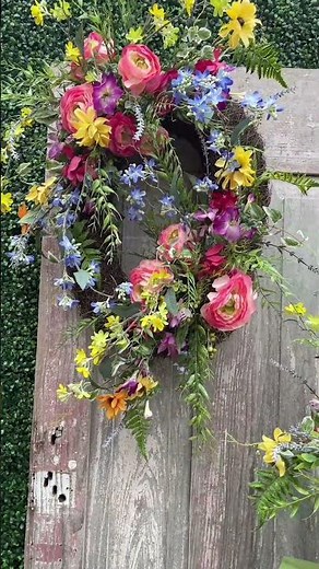 DIY Wildflower Wreath & Arrangement Collection | Cottage Garden Floral Designs