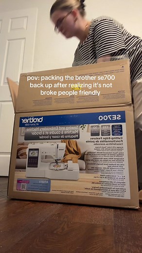 Packing Up the Brother SE700: A Crafting Decision