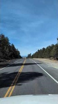 Franktown Colorado Roads. #colorado #scenichighway #americathebeautiful #trucking