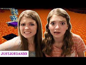 THE FLOOR IS LAVA IN MINECRAFT / JustJordan33