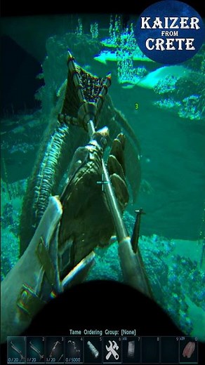 Which UNDERWATER dinos can be NETTED! - Ark #shorts