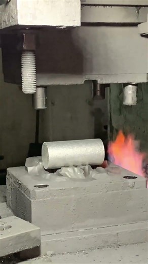 The Guangdong Aluminum alloy Forging Factory is currently forging and pressing the 7075 me