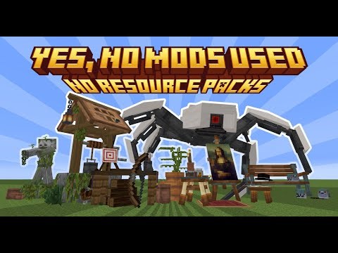 MODELS IN MINECRAFT WITHOUT MODS AND RESOURCE PACKS - BDENGINE 2026
