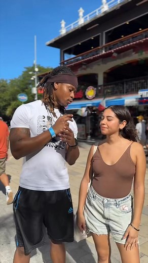 Asking the Public Trick Questions | Goldie Bravo | Facebook