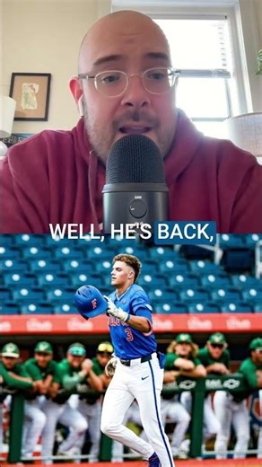 Florida's Kyle Jones finally gets his chance 👀 #GoGators #Florida #SEC #collegebaseball