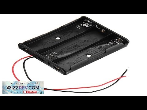 10pcs 3 Slots 18650 Battery Holder Plastic Case Storage Box for 3*3.7V