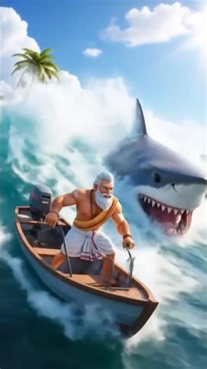 🐬💦🌊 Ocean Friendship | The Fisherman & The Dolphin 🌊💙🐠#shorts #cartoon #Animation