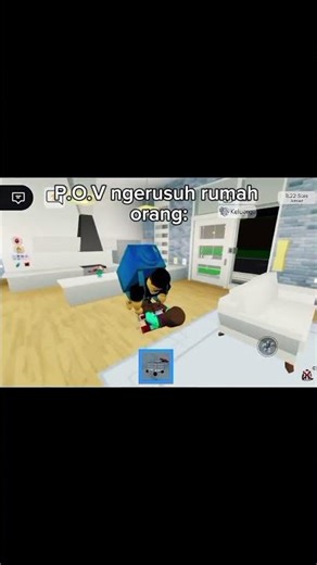 rusuh rumah orang PT.1 #masukberanda #roblox #shorts #fyp #gabut